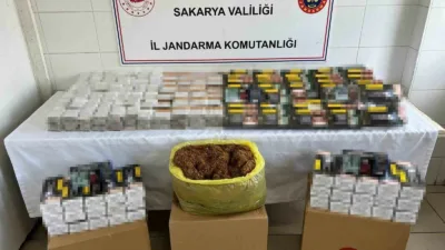 Sakarya’nın Hendek, Karasu ve Kocaali ilçelerinde jandarma ekiplerince yapılan kaçakçılık