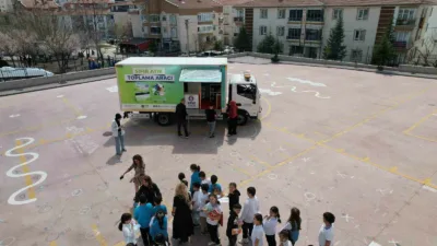 Sincan Belediyesi gelecek nesilleri bilinçlendirmek adına okullarda sıfır atık konusunda