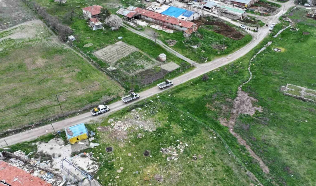 Sincan Belediyesi, Saraycık Mahallesi’nde larva ile mücadele çalışmalarını başlattı. Sincan