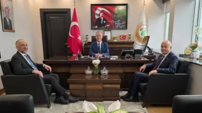 Zonguldak Ticaret ve Sanayi Odası Başkanı Metin Demir ve Genel
