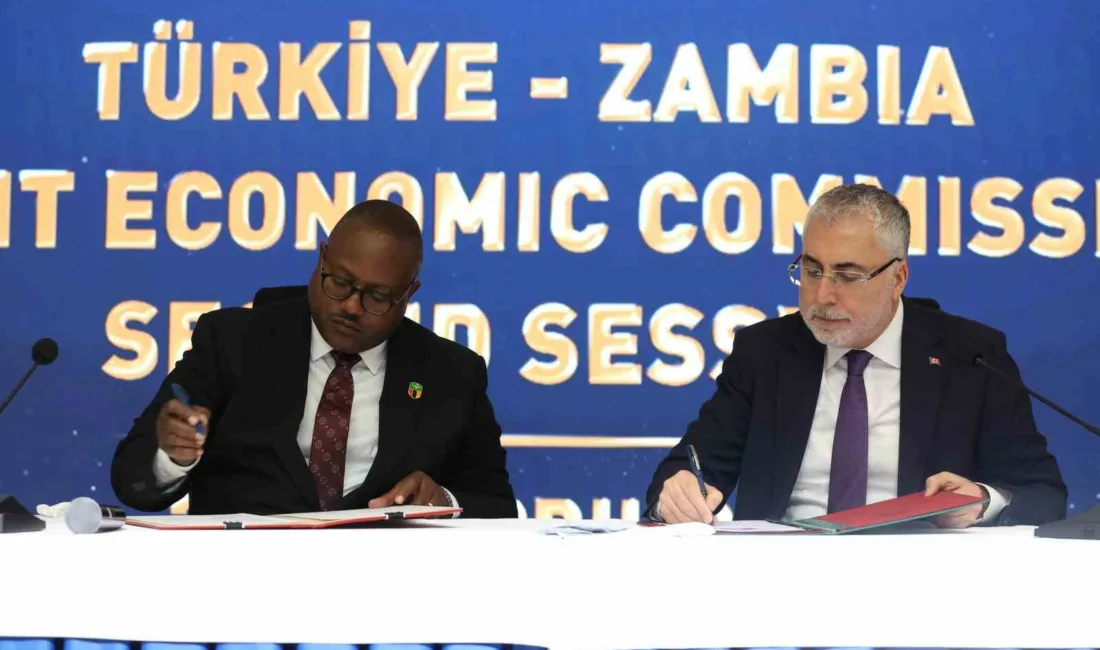 Çalışma ve Sosyal Güvenlik Bakanlığı ev sahipliğinde Türkiye ile Zambiya