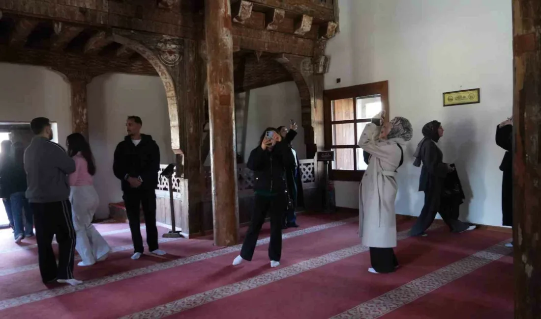 Kastamonu Üniversitesi öğrencileri, UNESCO Dünya Mirası Listesi’nde yer alan ve