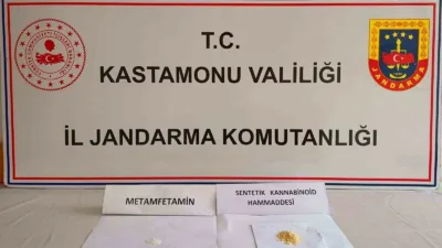 Kastamonu’da jandarma ekipleri tarafından gerçekleştirilen uyuşturucu operasyonlarında gözaltına alınan 1