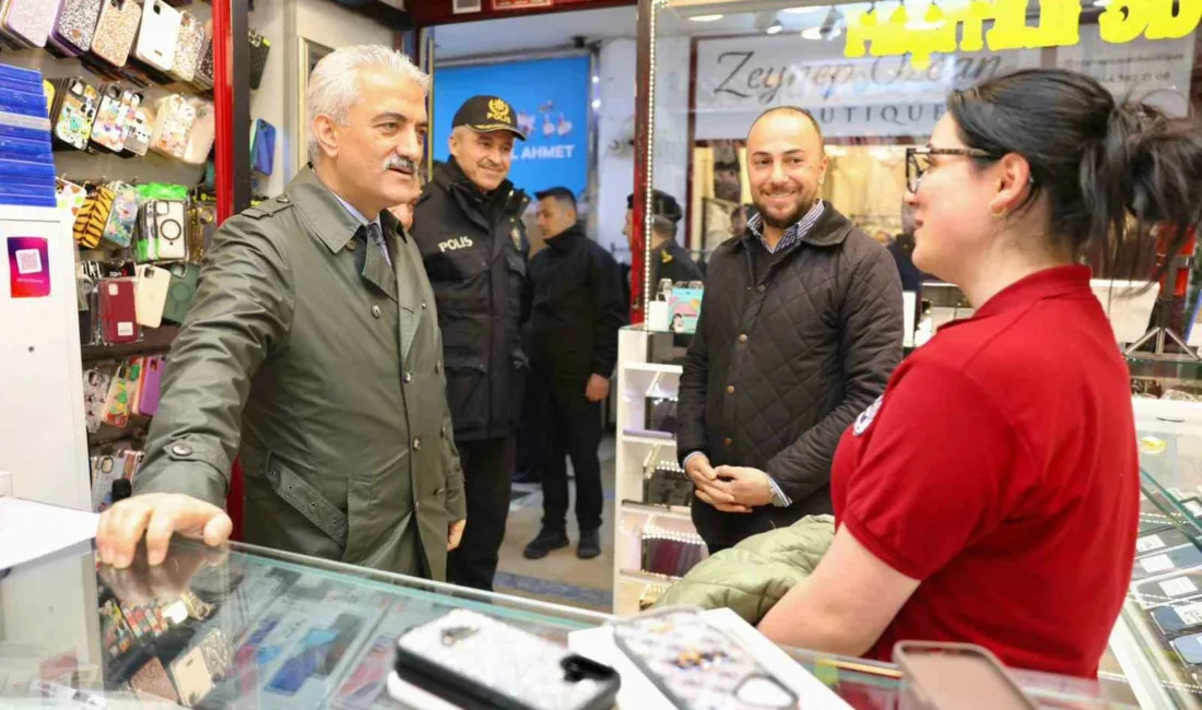 DÜZCE(İHA) – Düzce Valisi Mehmet Makas, kentte faaliyet gösteren esnafları