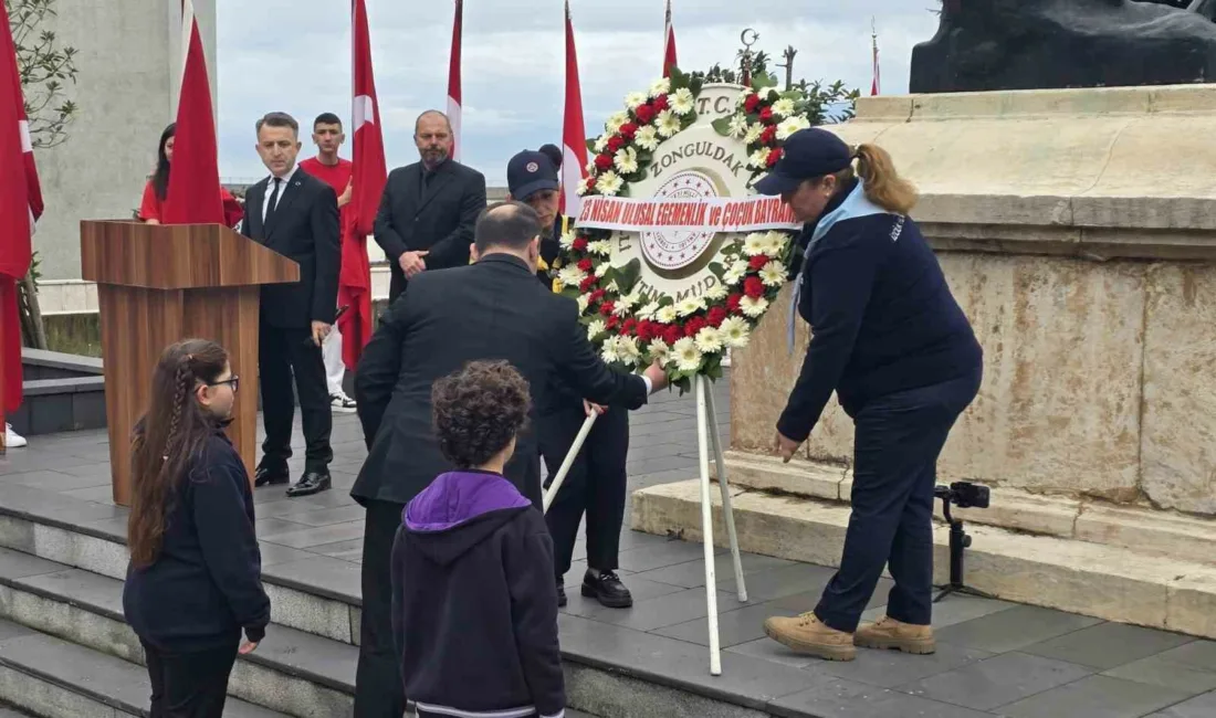 Zonguldak’ta 23 Nisan Ulusal Egemenlik ve Çocuk Bayramı dolayısıyla valilik