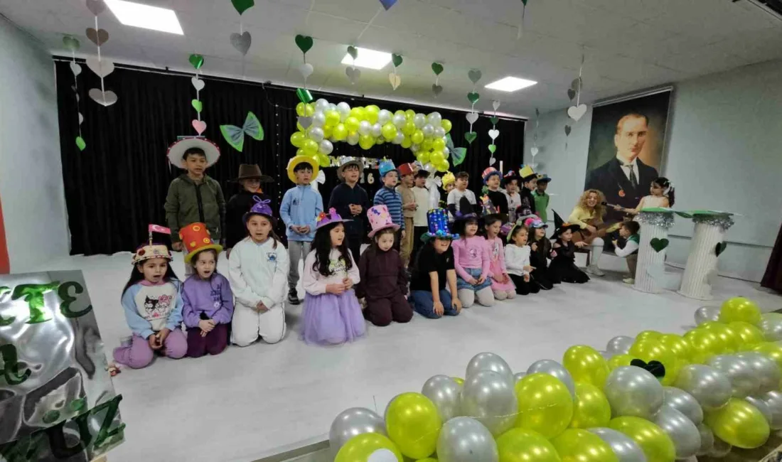 Zonguldak Bahçelievler İlkokulu öğrencileri, Milli Eğitim Bakanlığının nisan ayı için
