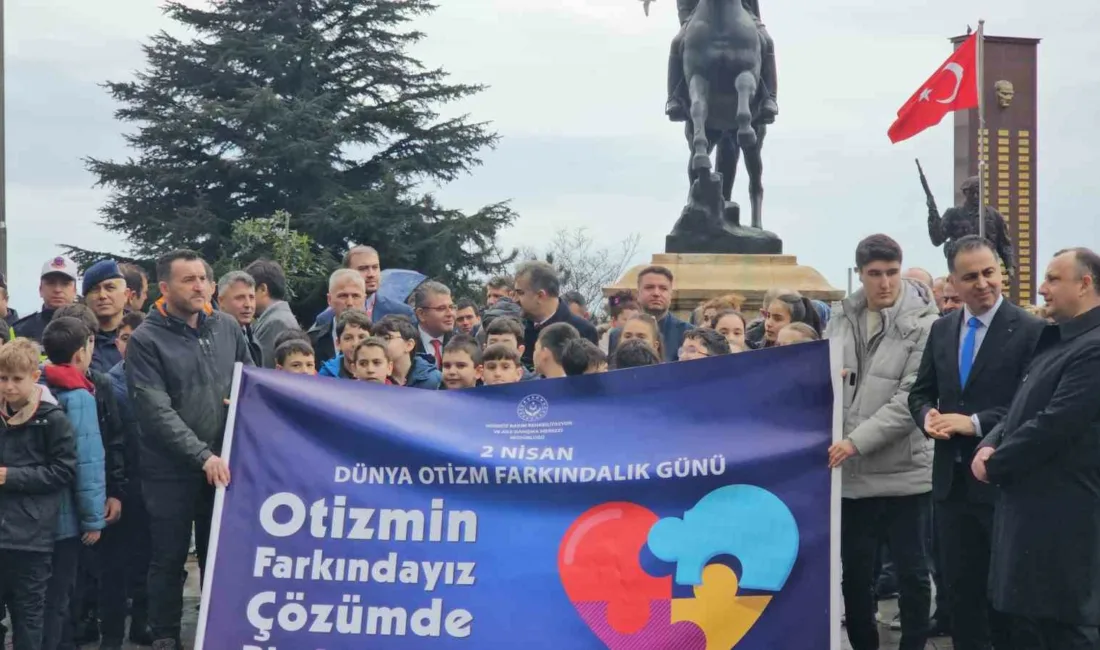 Zonguldak’ta 2 Nisan Dünya Otizm Farkındalık Günü dolayısıyla düzenlenen etkinlikte,