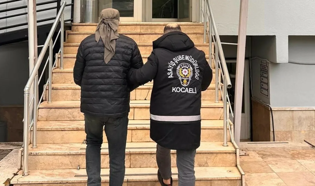 Kocaeli İl Emniyet Müdürlüğü ekiplerince 49 yıl kesinleşmiş hapis cezası