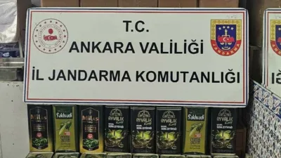 Ankara’da bir iş yerinde 845 bin lira değerinde bir buçuk
