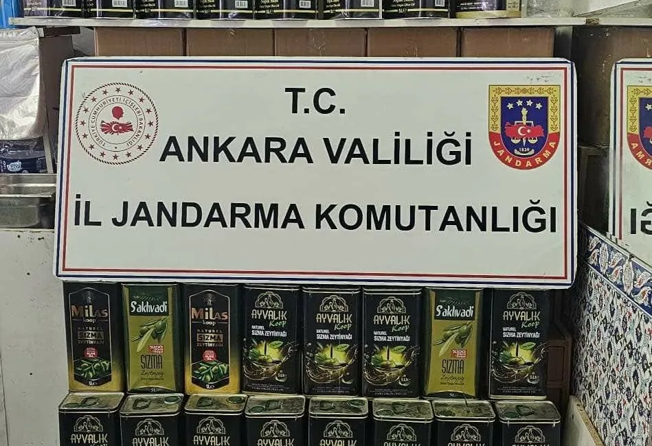 Ankara’da bir iş yerinde 845 bin lira değerinde bir buçuk
