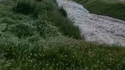 Ankara’da etkili olan sağanak nedeniyle Çubuk ve Polatlı ilçelerindeki derelerde