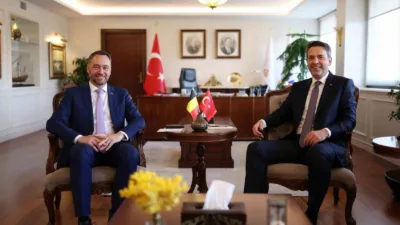 Enerji ve Tabii Kaynaklar Bakanı Alparslan Bayraktar, Belçika Başbakan Yardımcısı