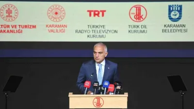 Kültür ve Turizm Bakanı Mehmet Nuri Ersoy Türkçe hakkında, “Türkçe,