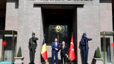 Milli Savunma Bakanı Yaşar Güler, Belçika Krallığı Savunma ve Dış
