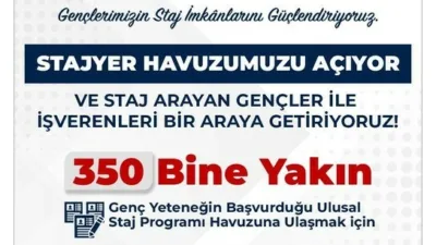 Çalışma ve Sosyal Güvenlik Bakanı Vedat Işıkhan, Ulusal Staj Programı’na