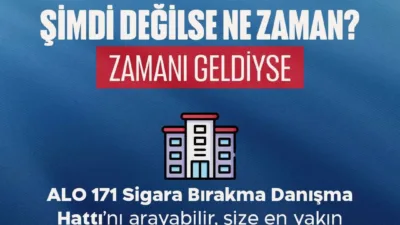 Sağlık Bakanı Kemal Memişoğlu, “ALO 171 Sigara Bırakma Danışma Hattımızda
