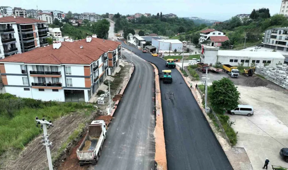 Başiskele’de trafik akışını rahatlatmak amacıyla Hoca Ahmet Yesevi Caddesi’nde başlatılan