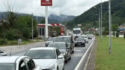 Kurban Bayramı’nın üçüncü gününde dönüş yolculukları başladı. D-100 Karayolu’nun Kaynaşlı