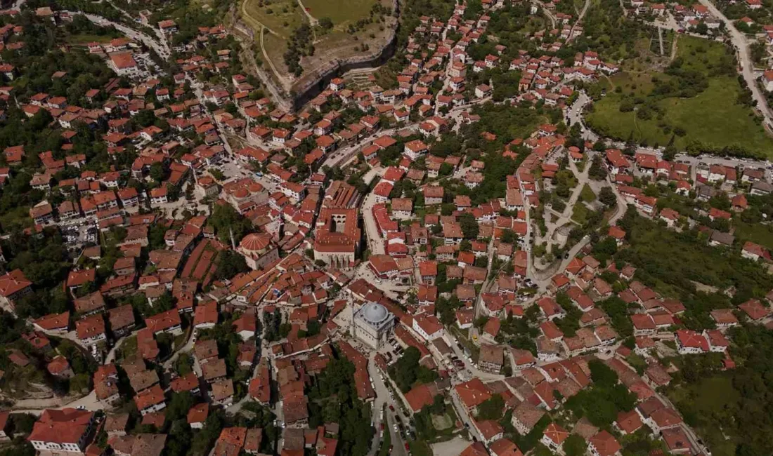 Karabük’ün UNESCO Dünya Miras Listesi’nde yer alan tarihi ilçesi Safranbolu,
