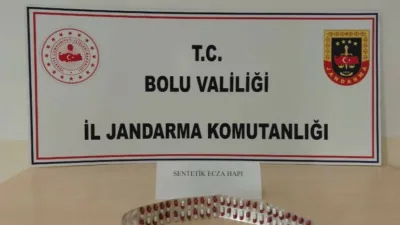 Bolu’da jandarma ekiplerince şüpheli bir araçta yapılan aramada 52 adet