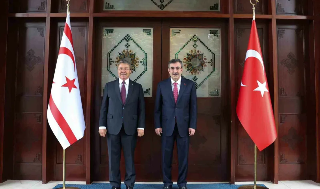 Cumhurbaşkanı Yardımcısı Cevdet Yılmaz, Kuzey Kıbrıs Türk Cumhuriyeti (KKTC) ile