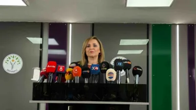 Halkların Eşitlik ve Demokrasi Partisi (DEM Parti) Sözcüsü Ayşegül Doğan,