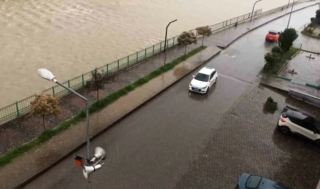 Zonguldak’ın Devrek ilçesinde misket büyüklüğünde dolu yağışı etkili oldu. Devrek