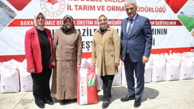 DÜZCE(İHA) – Düzce’de 70 üreticiye, toplam bin 165 dekar alanda
