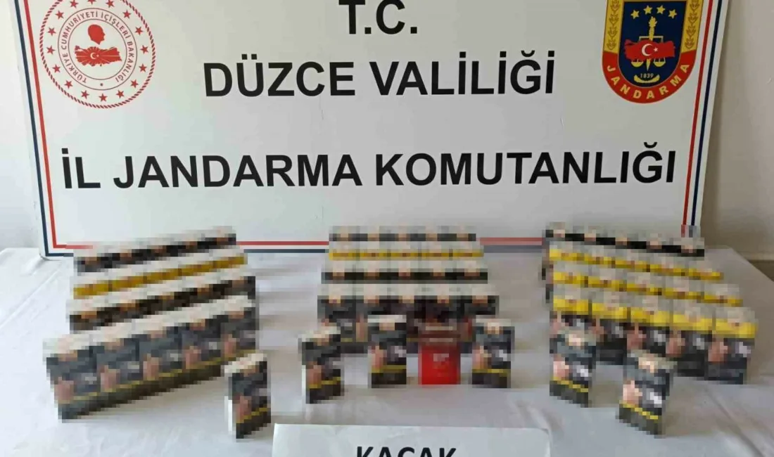 DÜZCE(İHA) – Düzce’de düzenlenen operasyonlarda kaçak elektronik sigara, puro ve