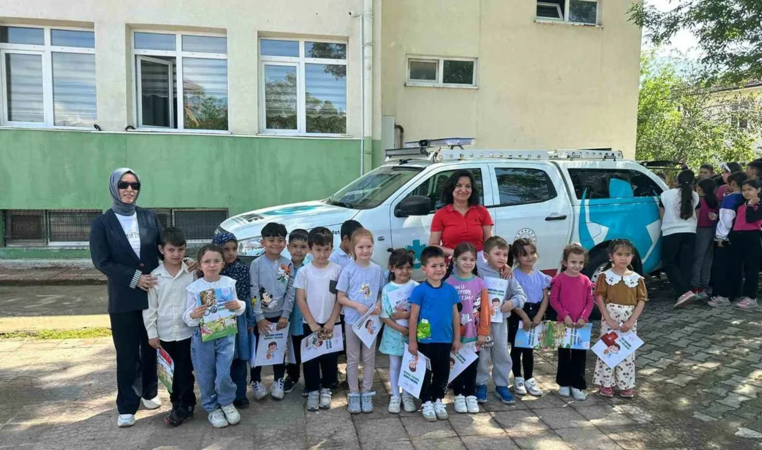 DÜZCE(İHA) – Düzce Yeni Mahalle İlkokulu’nda düzenlenen sağlıklı çocuk, sağlıklı