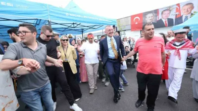 Kocaeli’de temsili askerlik yapacak 35 özel genç için düzenlenen uğurlama