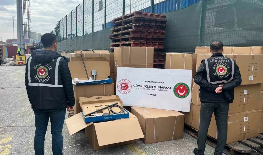 Ticaret Bakanlığı Gümrük Muhafaza ekiplerince 2026 yılının ilk dört ayında