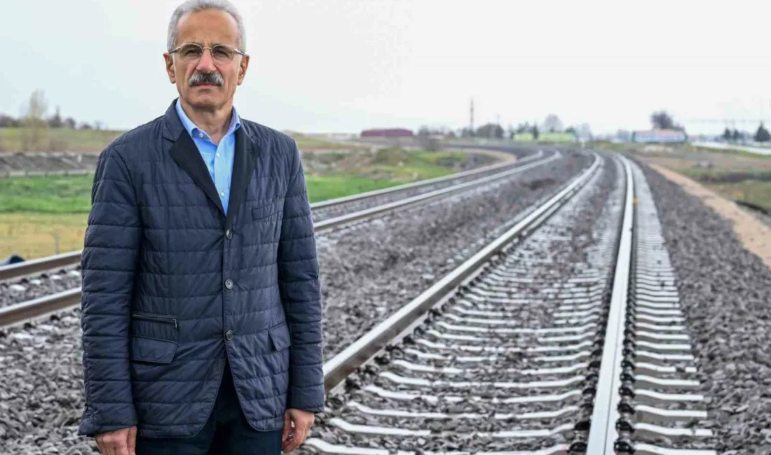 Ulaştırma ve Altyapı Bakanı Abdulkadir Uraloğlu, Mersin-Adana-Osmaniye-Gaziantep Hızlı Tren Hattı