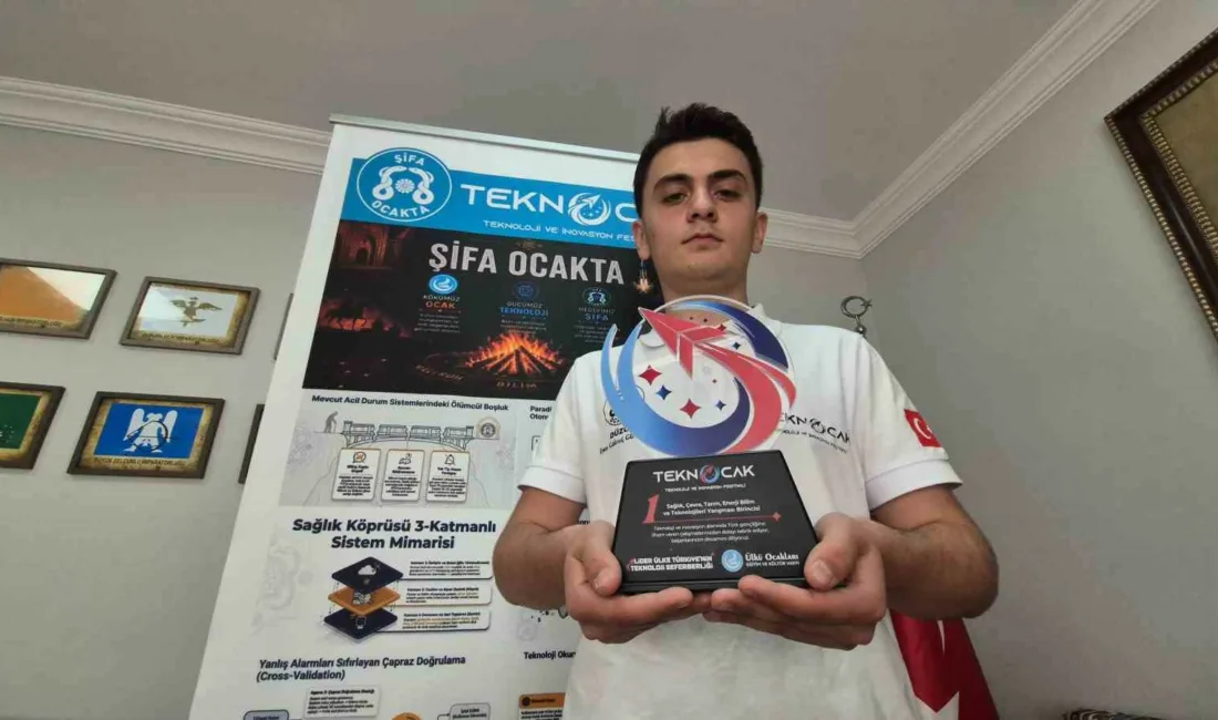 Düzce’de lise öğrencisi Emre Göktuğ Güvenç, ani rahatsızlıklarda yakınlara ve