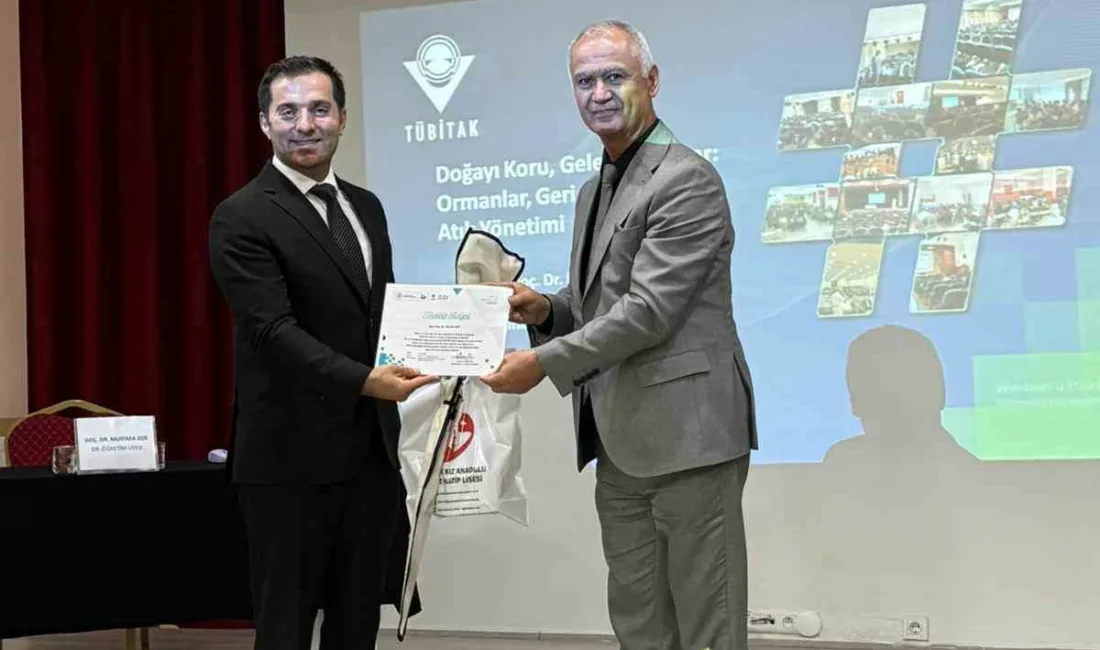 Devrek Kız Anadolu İmam Hatip Lisesinde öğrencilere yönelik söyleşi gerçekleştirildi