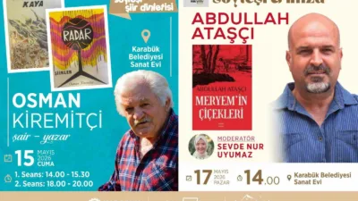 Karabük Belediyesi’nin kültür sanat etkinlikleri kapsamında şair ve yazarlar, Karabüklü