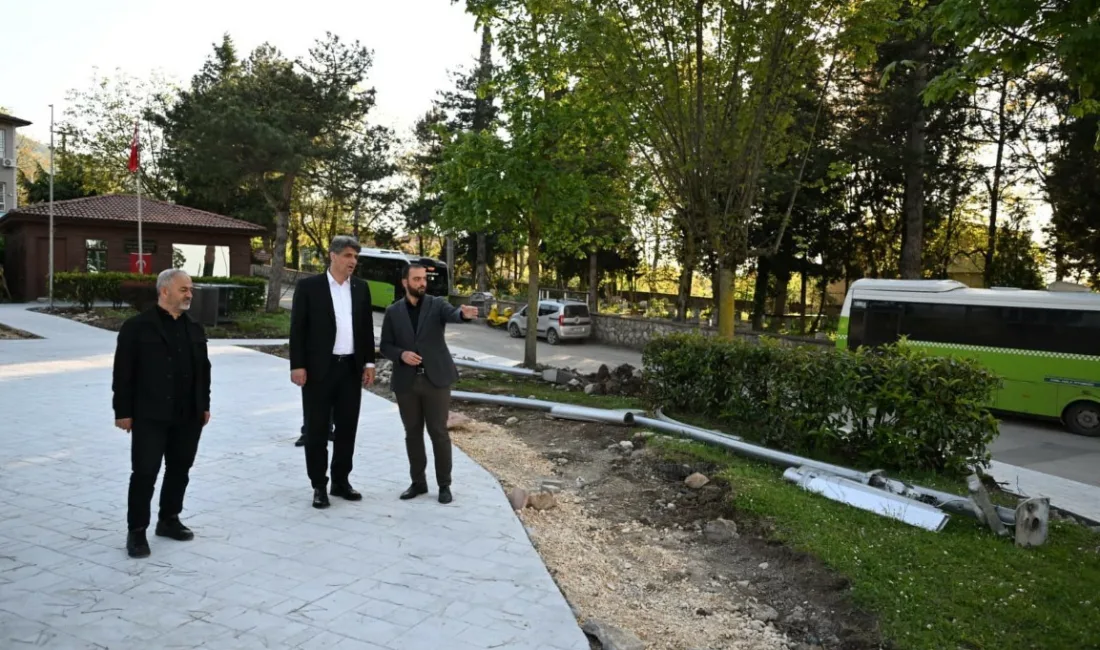 Kartepe’deki Balaban ve Nusretiye mahallelerinde başlatılan meydan projelerinde çalışmalar sürüyor.