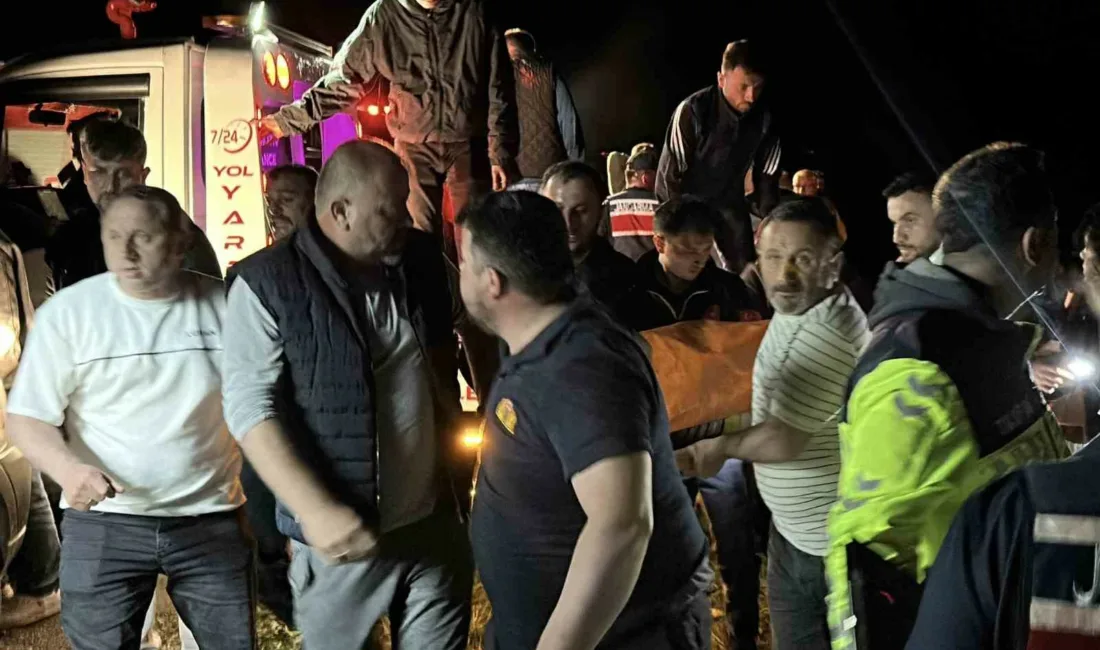 Kastamonu’da bir otomobilin yaklaşık 150 metre yükseklikten uçuruma yuvarlanması sonucu