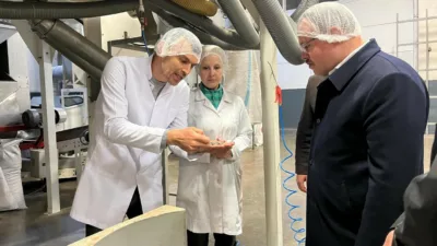 DÜZCE(İHA) – Düzce’nin Kaynaşlı ilçesinde gıda üretimi yapan firmaların tesisleri