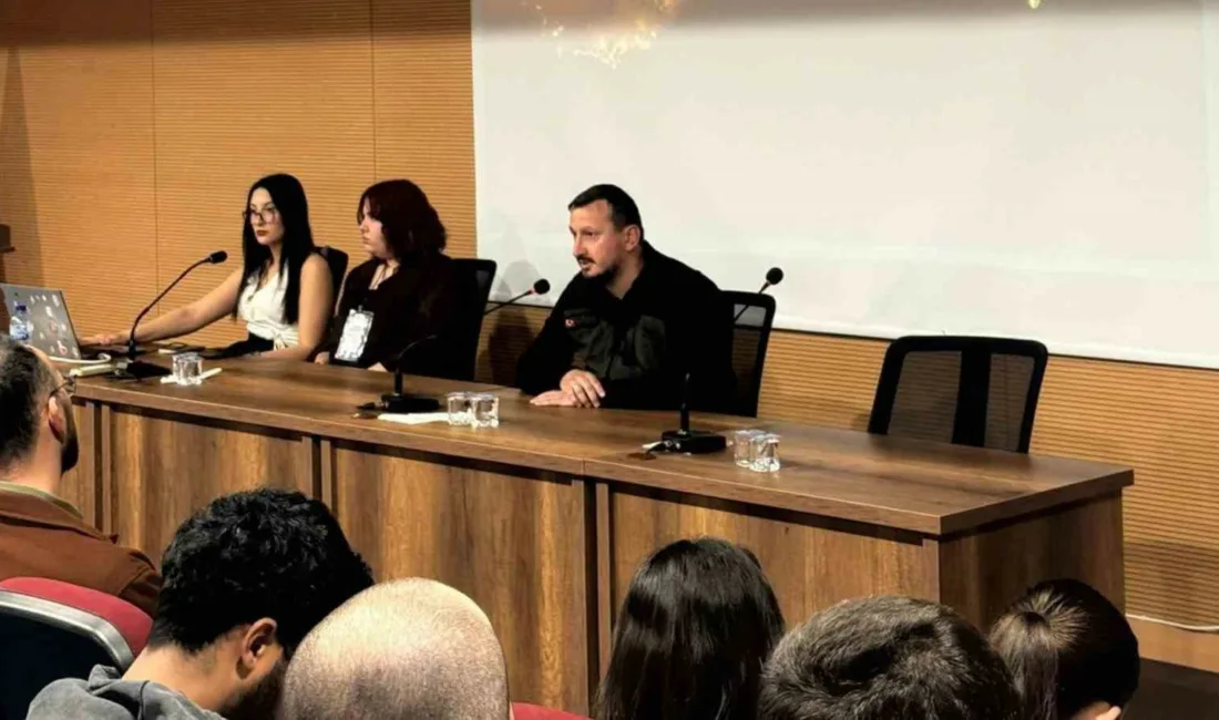 Karabük Üniversitesi’nde (KBÜ) düzenlenen söyleşide, ağaçlandırma, sürdürülebilir çevre bilinci ve