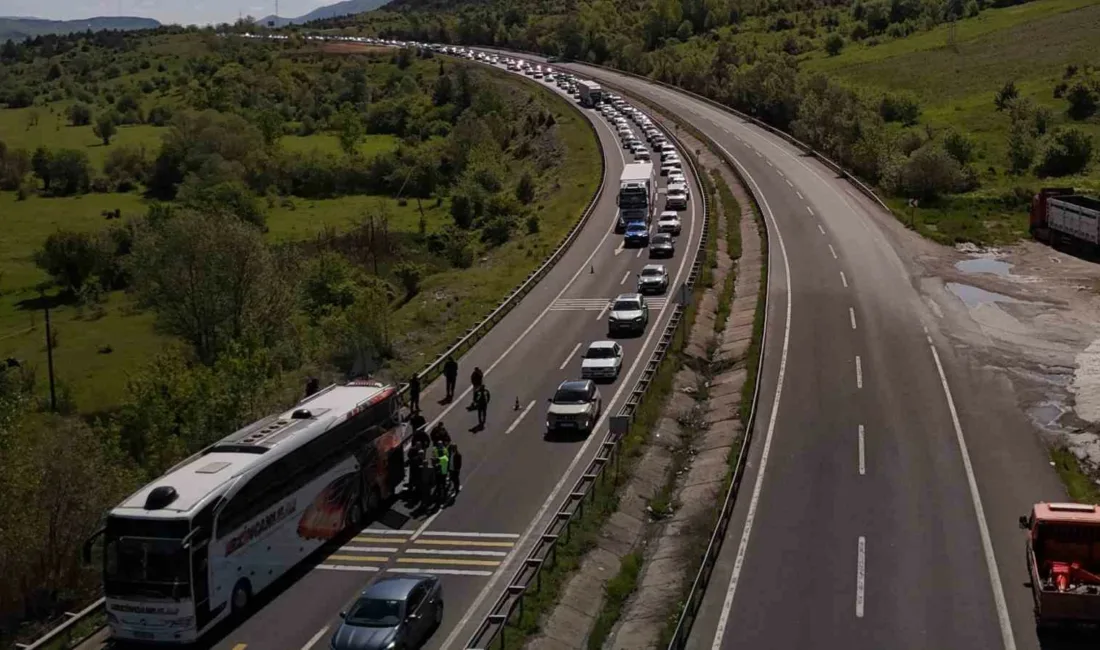 Kurban Bayramı tatilinin sona ermesine bir gün kala, İstanbul’u Karadeniz’e