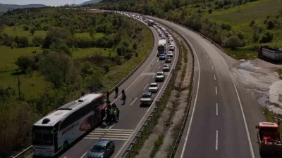 Kurban Bayramı tatilinin sona ermesine bir gün kala, İstanbul’u Karadeniz’e