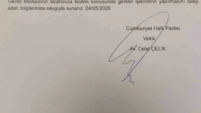 Cumhuriyet Halk Partisi (CHP) Genel Başkanı Kemal Kılıçdaroğlu’nun avukatı Celal