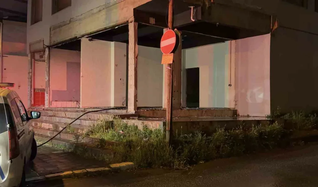 Kocaeli’nin Gebze ilçesinde riskli yapı olduğu gerekçesiyle daha önce tahliye