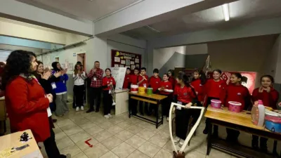 Zonguldak Köksal Toptan Ortaokulu tarafından düzenlenen TÜBİTAK 4006 Bilim Fuarı,