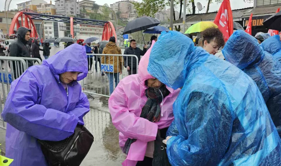 Zonguldak’ta 1 Mayıs Emek ve Dayanışma Günü kapsamında bir araya