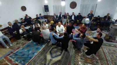 Bolu’nun Mudurnu ilçesinde kış aylarının vazgeçilmez eğlencelerinden biri olan ve