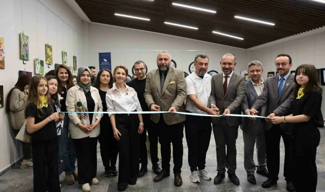 Düzce Üniversitesi’nde gerçekleştirilen Polen Peşindeki Yaşamlar: Yaban Arıları adlı resim