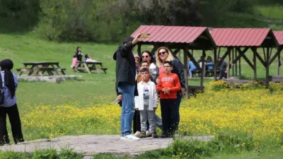 Kurban Bayramı tatilini fırsat bilen vatandaşlar, Bolu’nun doğal güzellikleriyle ünlü