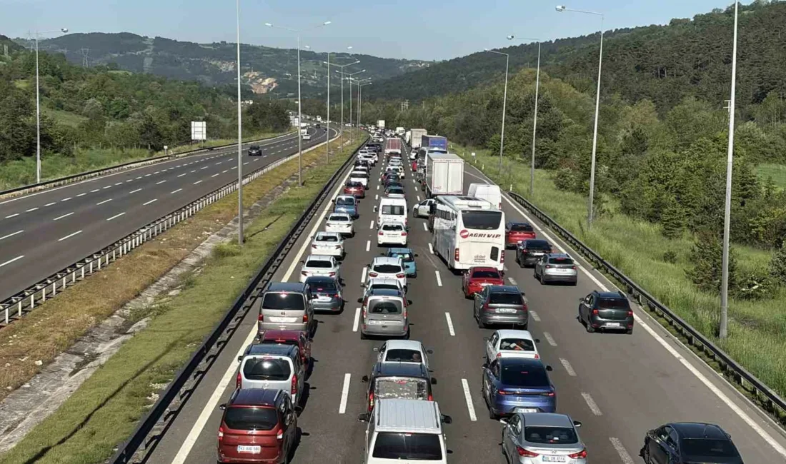 TEM Otoyolu ve D-100 kara yolunun Bolu geçişinde Kurban Bayramı’nın